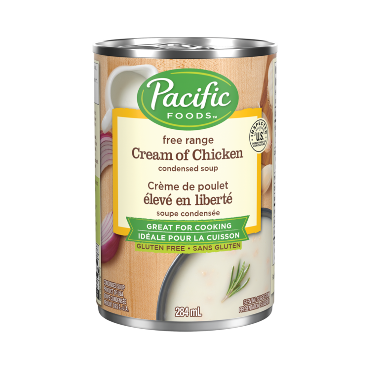 Free Range Cream of Chicken Condensed Soup Pacific Foods Canada