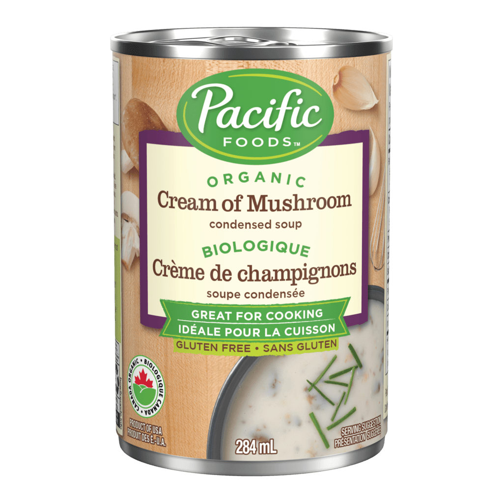 Crème de champignons biologique condensée