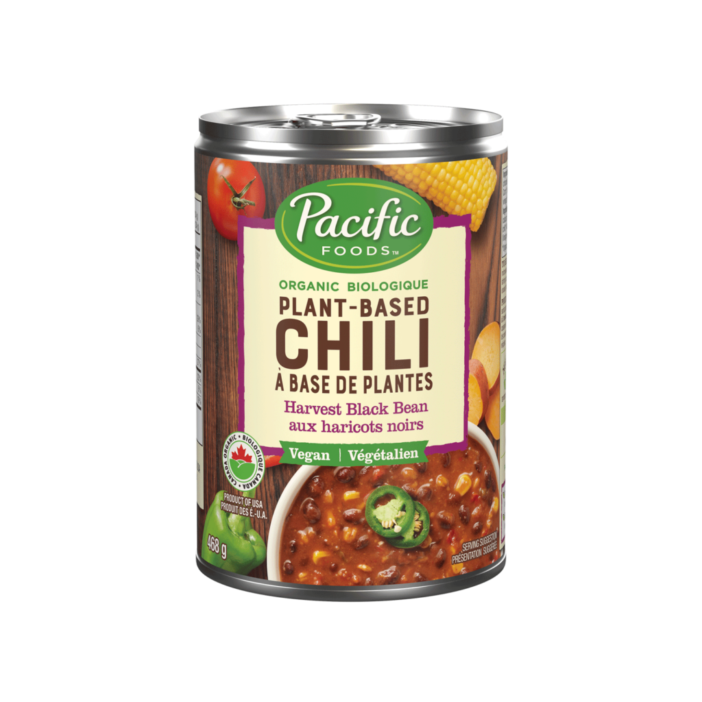 Organic Plant-Based Chili Harvest Black Bean