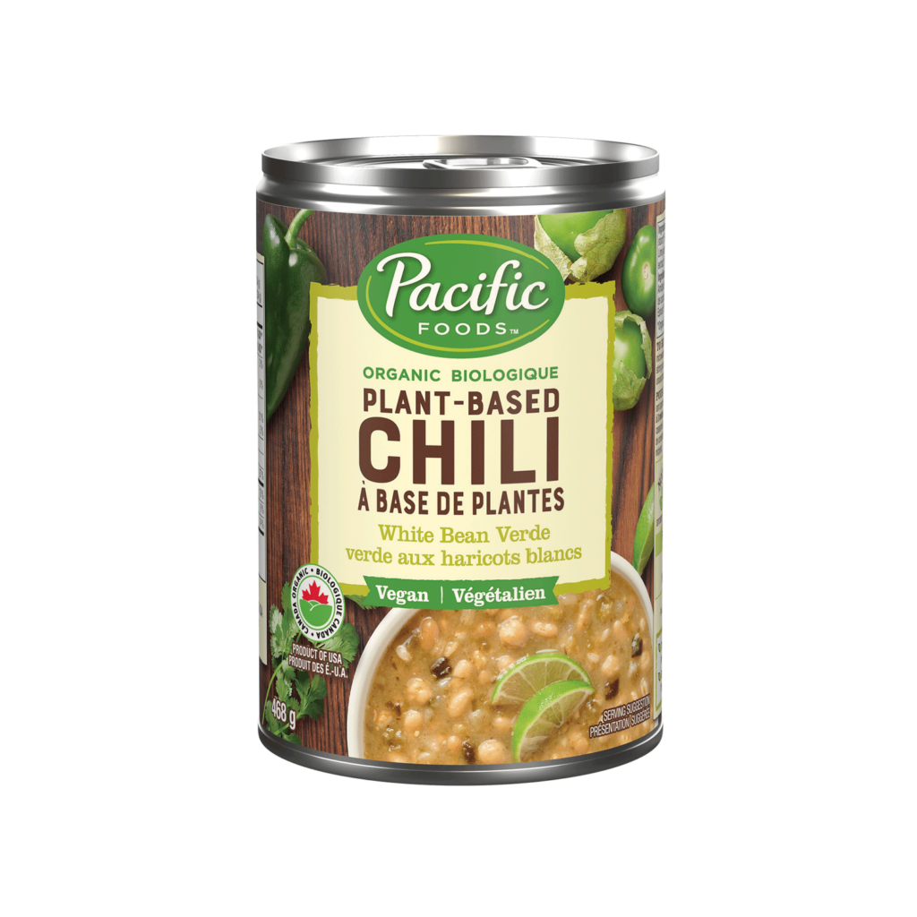 Organic Plant-Based Chili White Bean Verde